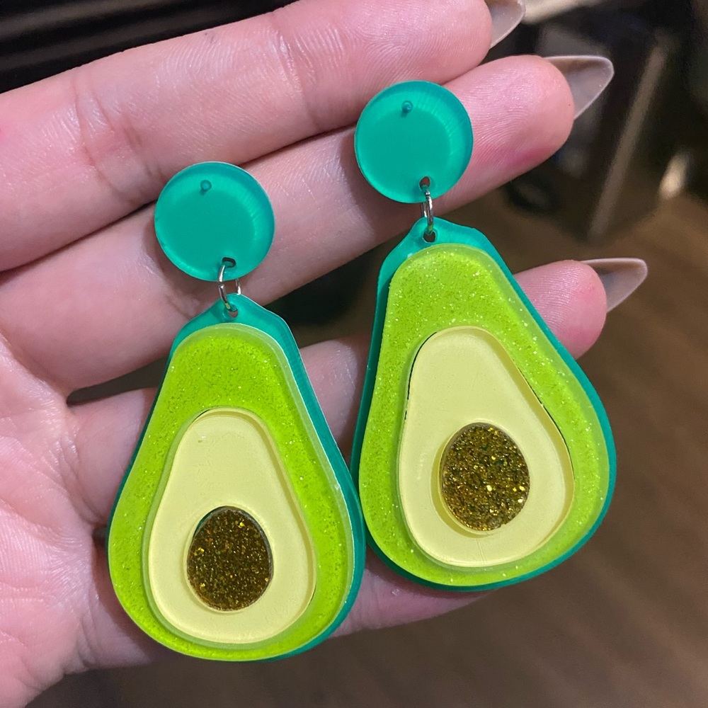 Avocado Earrings